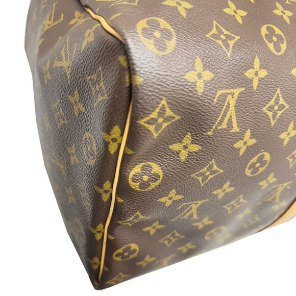 LOUIS VUITTON Brown Monogram Keepall 50 Boston Bag - Picture 8 of 16